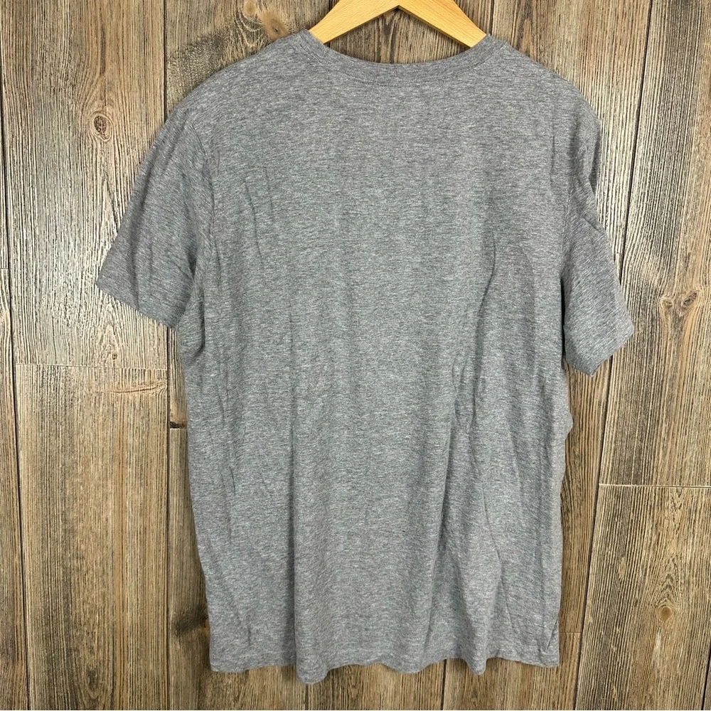 Nike Worldwide Pack Swoosh Logo T-Shirt Gray Mens Size XL